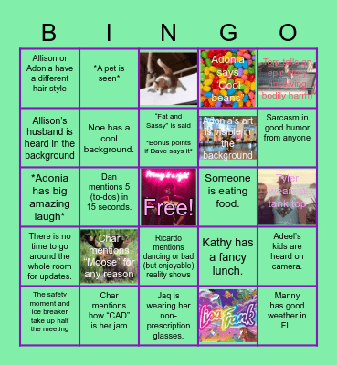 OP-Bingo! Bingo Card