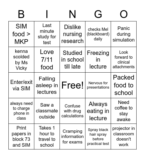 Team building virtual bingo Card