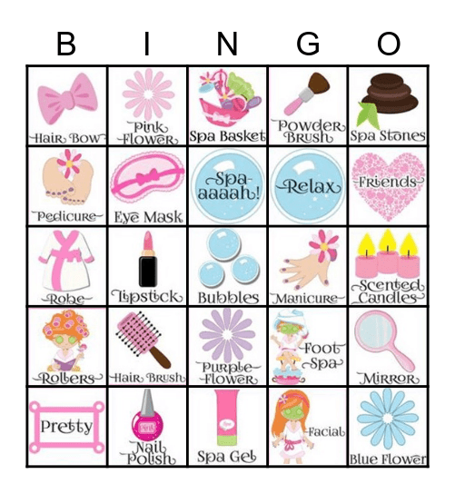 SPA SCIENCE Bingo Card