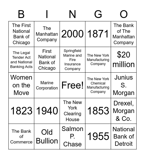 Trivia Bingo 5 Bingo Card