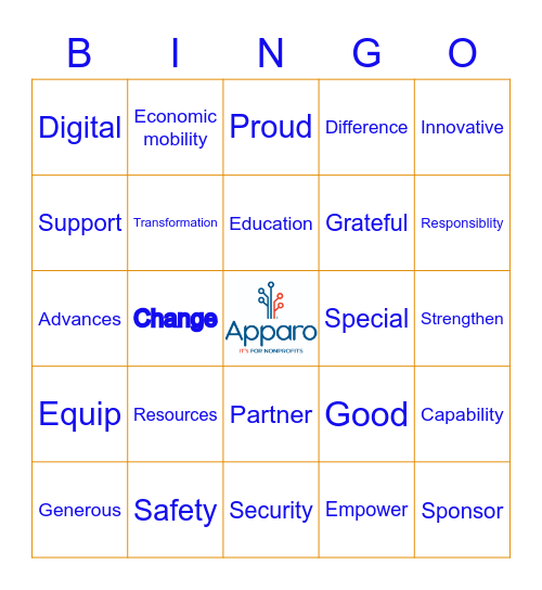 Apparo ConnectivIT Ball Bingo Card