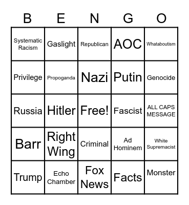 Bengo Bingo Card