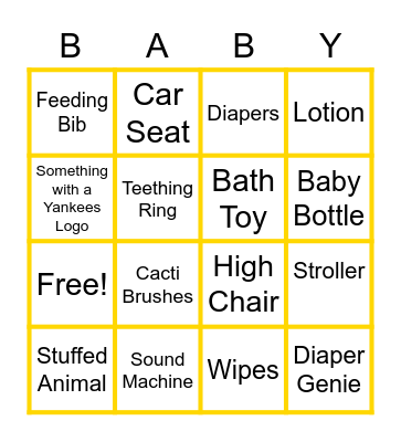 OH BINGO! Bingo Card