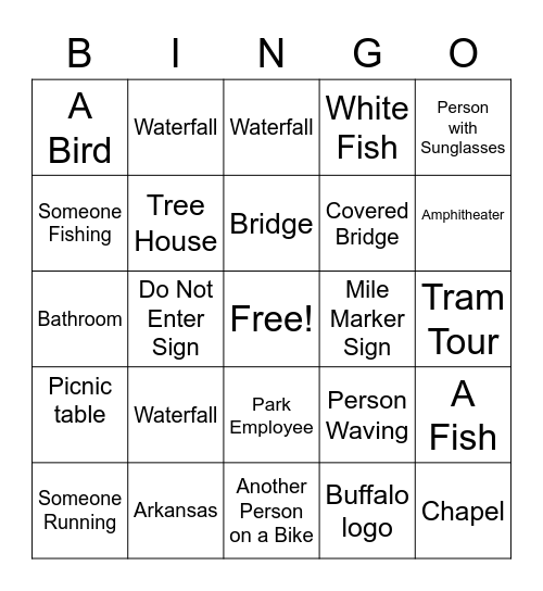 Dogwood 2020 Bingo Card