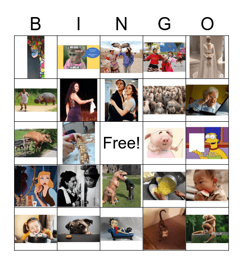 Meme Bingo Card