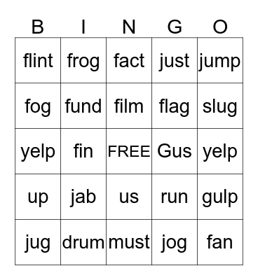 S A T P H I N  B O M R C K D E L G Bingo Card