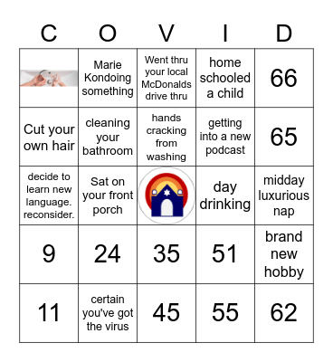 COVID Bingo Card