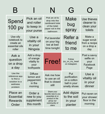 Santa’s Summer Bingo Card