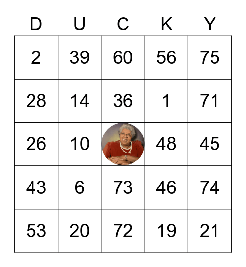 Saying Aloha to 86 Bingo Card