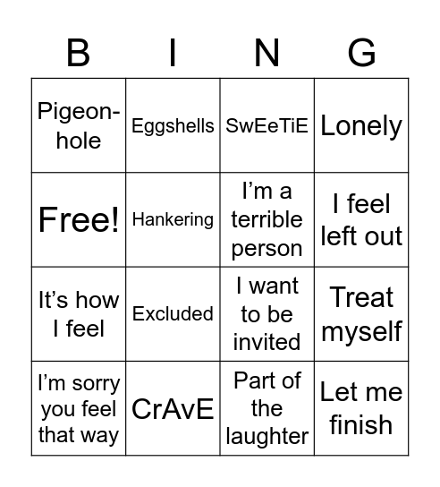 Grand Declaration Bing Bingo Card