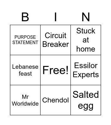 Adnan x ielo BINGO Card