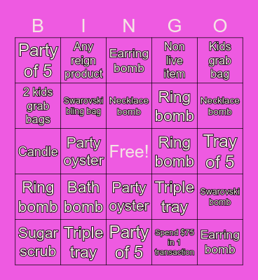 👑 Birthday Bingo 👑 Bingo Card