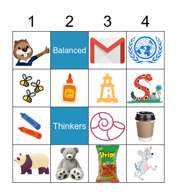 BACK TO HARMONY SCHOOL! Bingo Card