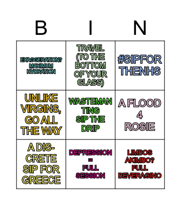 Laura Bingo Card
