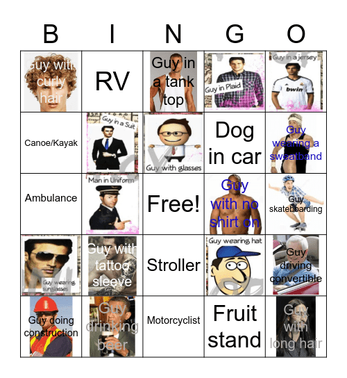 Anna's Same Penis Forever Party Bingo Card