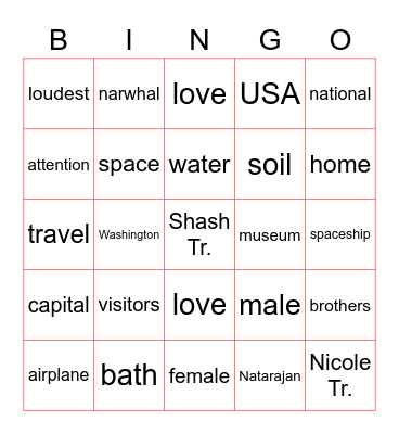 Newspaper IA Bingo Card