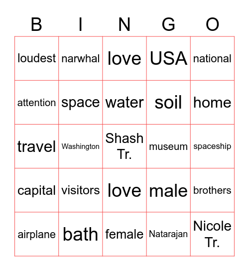 Newspaper IA Bingo Card