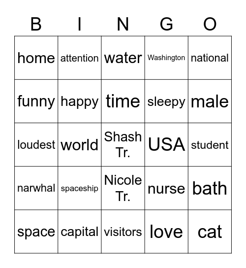 Newspaper IA Bingo Card