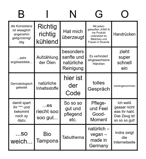 tanzendes.herz Bingo Card