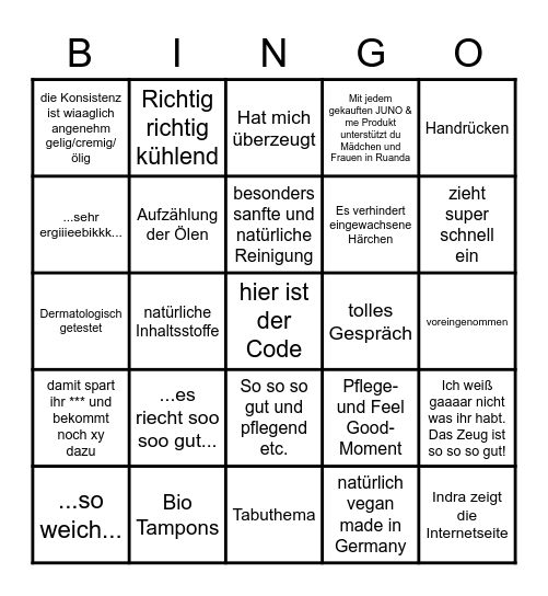 tanzendes.herz Bingo Card