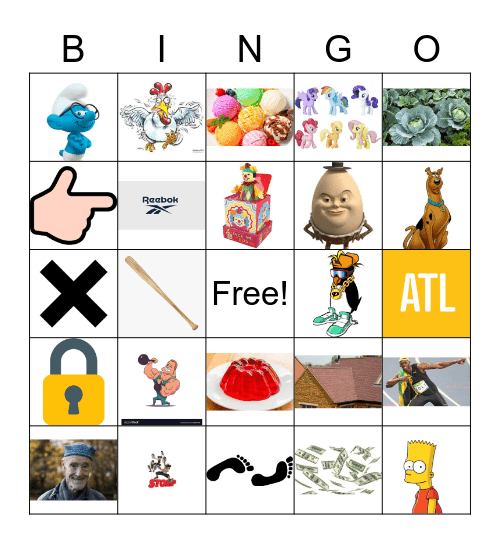 Street Dance Bingo Card