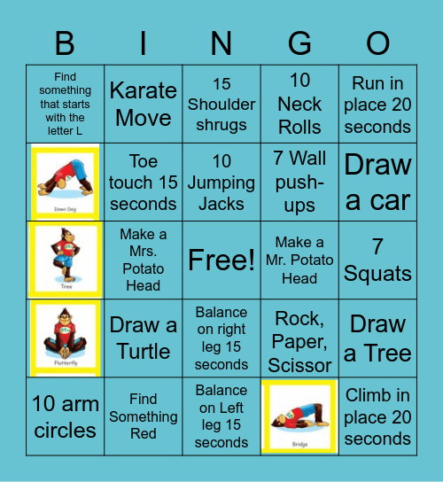 John Bingo Card