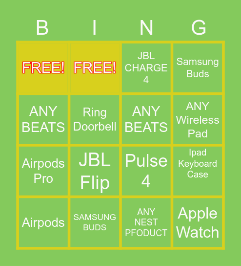 27th-1st NOBHILL BINGO!!! Bingo Card