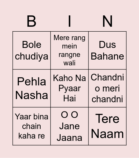 Anushka and Shiv's Birthday Tambola Bingo Card