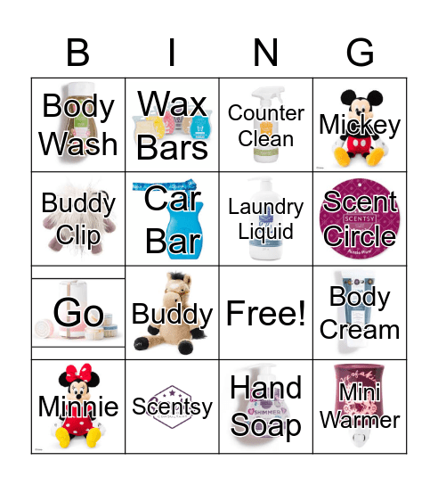 Clean and hygiene Bingo Card