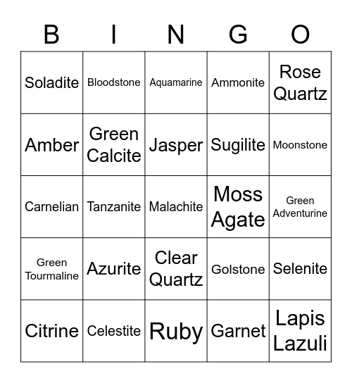 Bingo Card ID 8885 Bingo Card