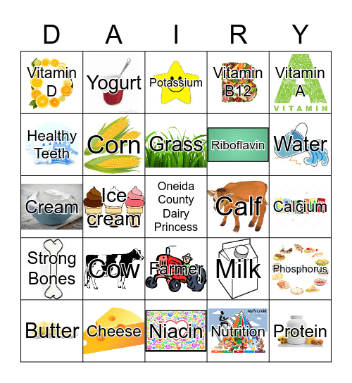 Dairy Bingo, low potassium, LOW Potassium Food List Bingo Card
