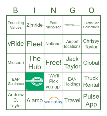 Enterprise Bingo Card