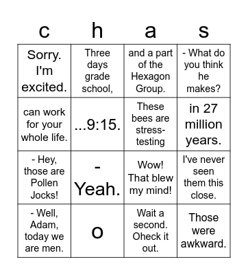 Titled Bingo 2 Bingo Card