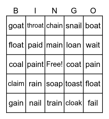 Field Education Bingo Card