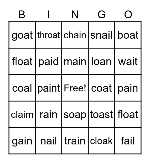 Field Education Bingo Card