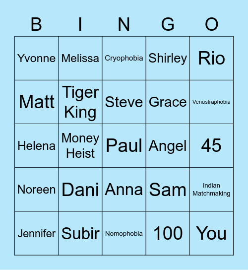 HR BINGO FUN!! Bingo Card