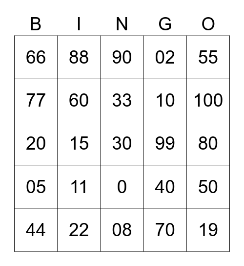 Os melhores alunos do mundo! Bingo Card