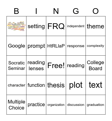 AP Lecture Bingo Card