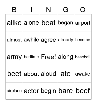 Risha's Bingo Card, 7/31/20 Bingo Card