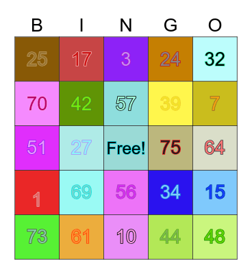 Happy Birthday Catu! Bingo Card