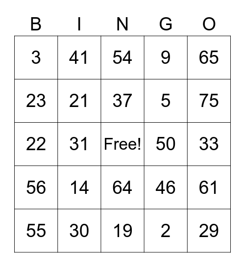 Place Value Palooza! Bingo Card