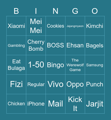 Dodo’s Bingo! Bingo Card