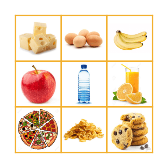 ¡EL BINGO DEL MERCADO! Bingo Card