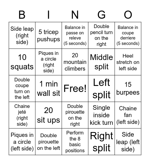 EDC Intensive Bingo 2020 Bingo Card