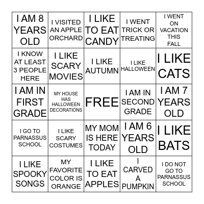 ICE BREAKER BINGO Card