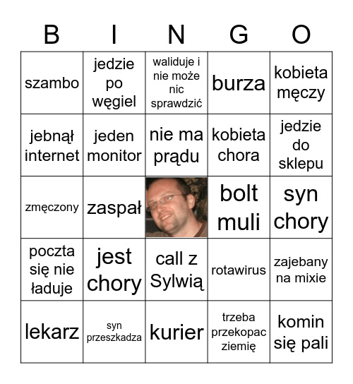 The Borecki Bingo Card