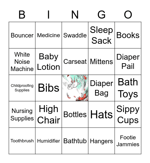 Baby Horton Bingo! Bingo Card
