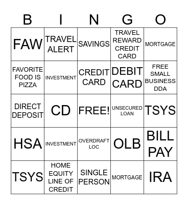 PARTNER REFERRAL Bingo Card