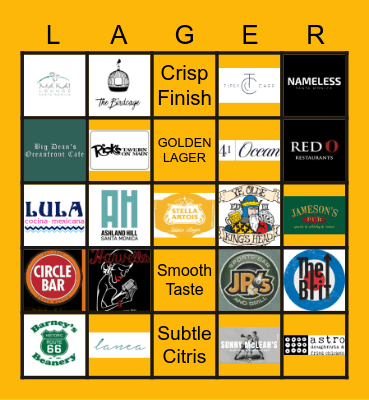 STELLA SUMMER SOLTICE Bingo Card