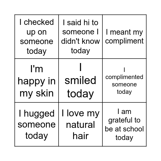 ARE U SURE Bingo Card